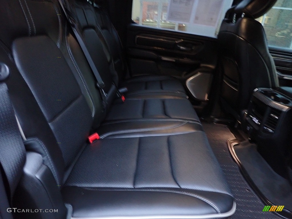 Black Interior 2021 Ram 1500 Limited Crew Cab 4x4 Photo #142043943