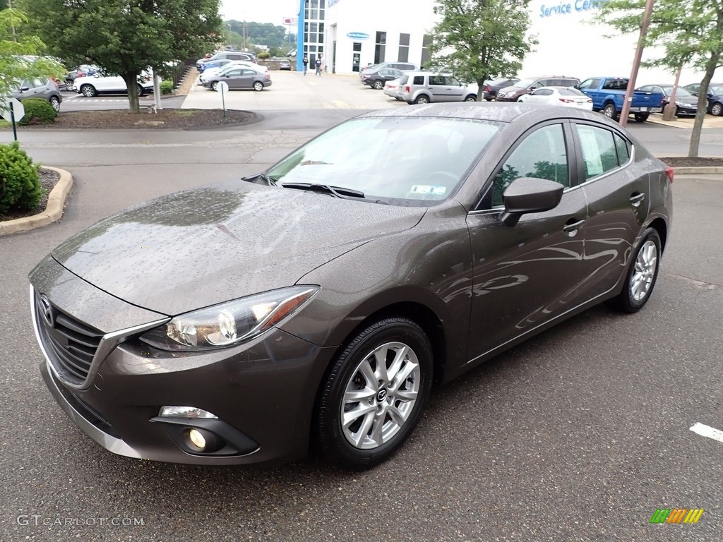 Titanium Flash Mica 2015 Mazda MAZDA3 i Touring 4 Door Exterior Photo #142044430