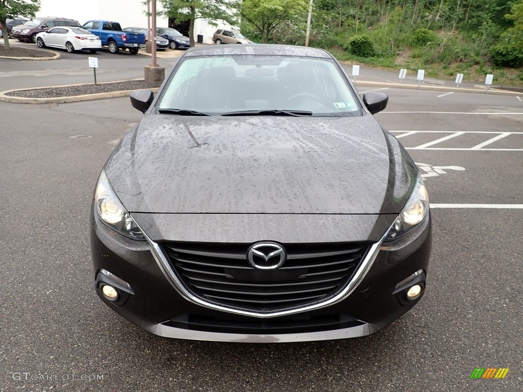 2015 MAZDA3 i Touring 4 Door - Titanium Flash Mica / Black photo #8