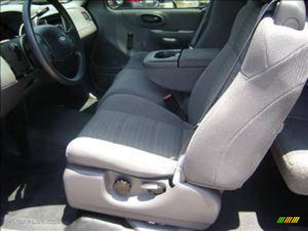 2003 F150 XL SuperCab - Silver Metallic / Dark Graphite Grey photo #5