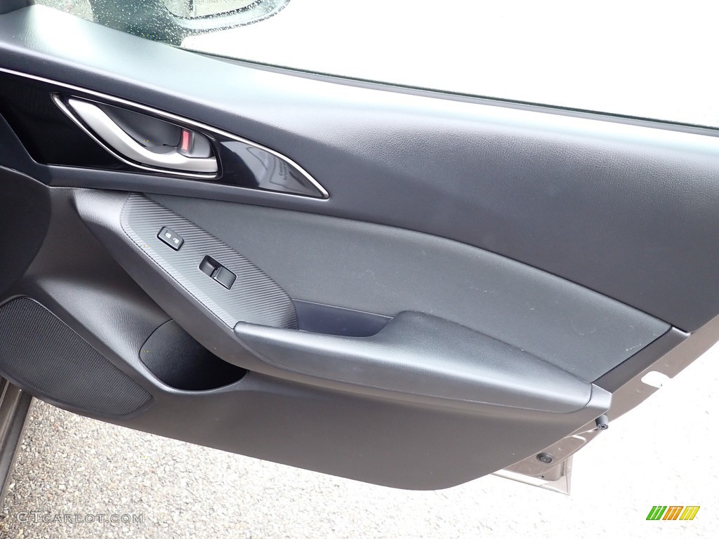 2015 Mazda MAZDA3 i Touring 4 Door Black Door Panel Photo #142044577