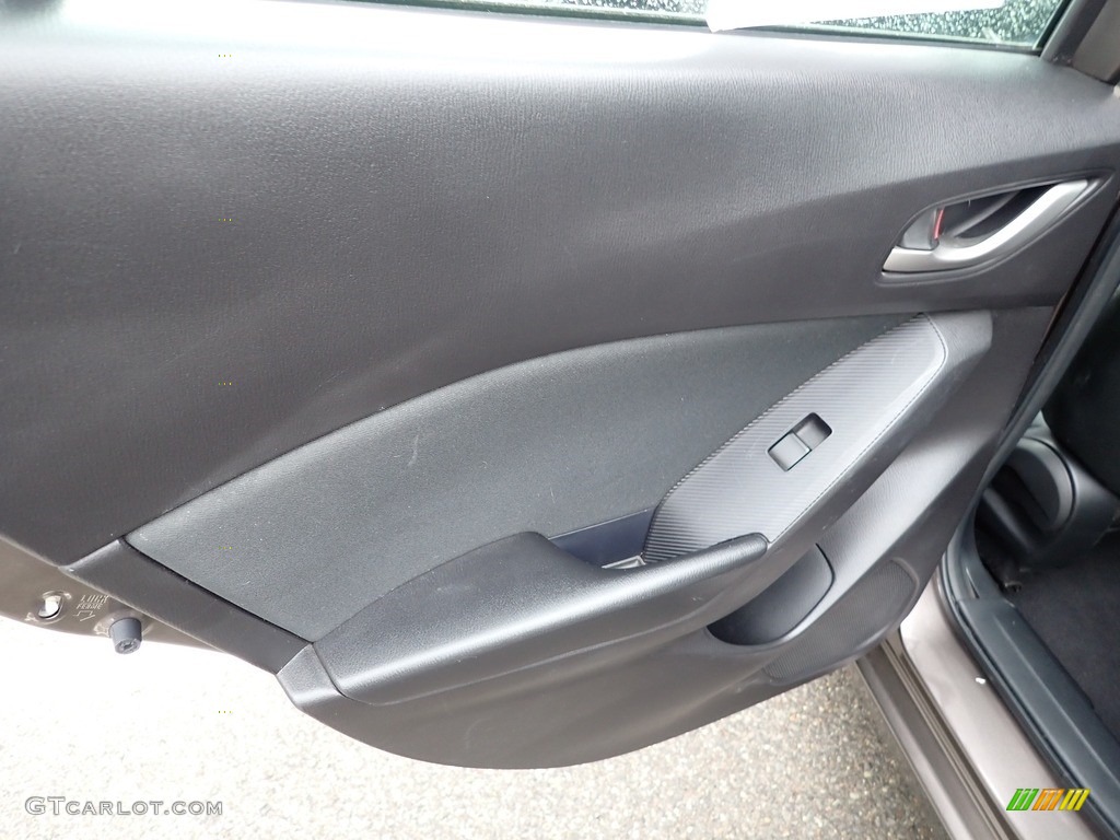 2015 Mazda MAZDA3 i Touring 4 Door Black Door Panel Photo #142044685