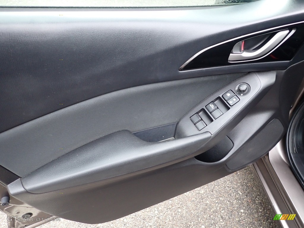 2015 Mazda MAZDA3 i Touring 4 Door Black Door Panel Photo #142044708