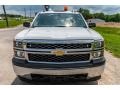 2014 Summit White Chevrolet Silverado 1500 WT Double Cab 4x4  photo #9