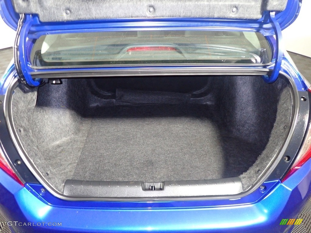 2018 Civic LX Sedan - Aegean Blue Metallic / Black photo #16