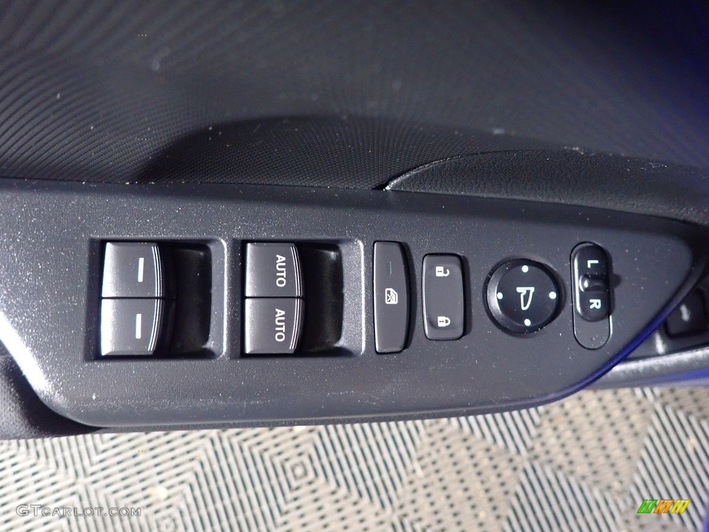 2018 Civic LX Sedan - Aegean Blue Metallic / Black photo #22