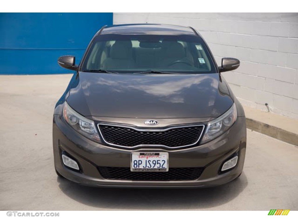 2014 Optima EX - Metal Bronze / Beige photo #7