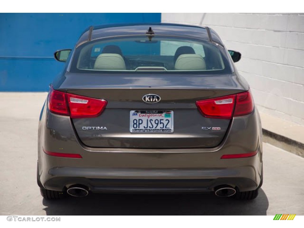 2014 Optima EX - Metal Bronze / Beige photo #9