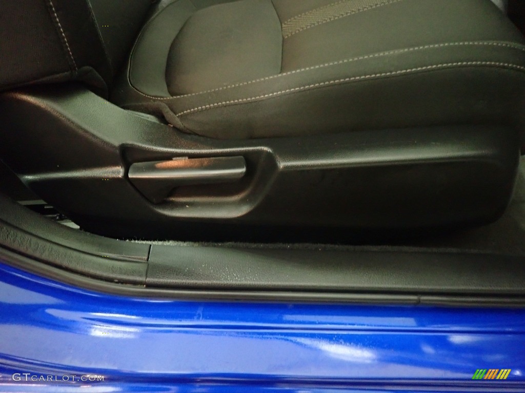 2018 Civic LX Sedan - Aegean Blue Metallic / Black photo #41