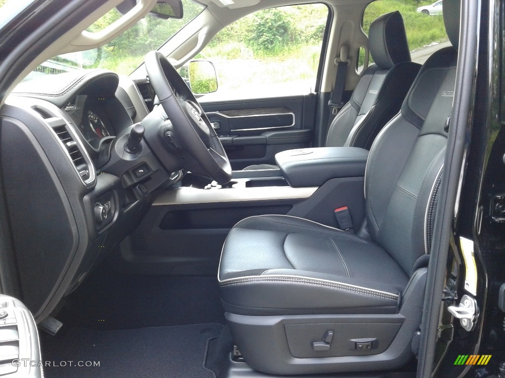 Black Interior 2021 Ram 2500 Laramie Crew Cab 4x4 Photo #142046236