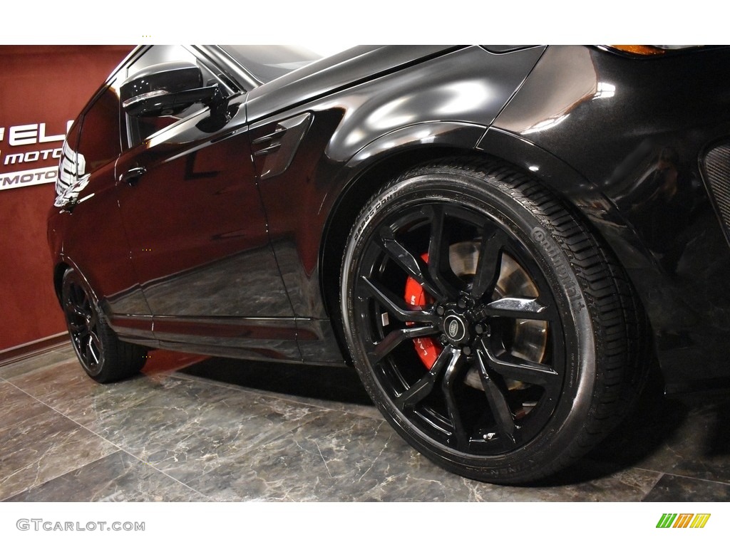 2021 Range Rover Sport SVR Carbon Edition - Santorini Black Metallic / Pimento/Ebony photo #6