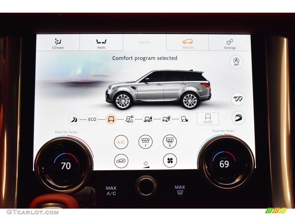 2021 Range Rover Sport SVR Carbon Edition - Santorini Black Metallic / Pimento/Ebony photo #14