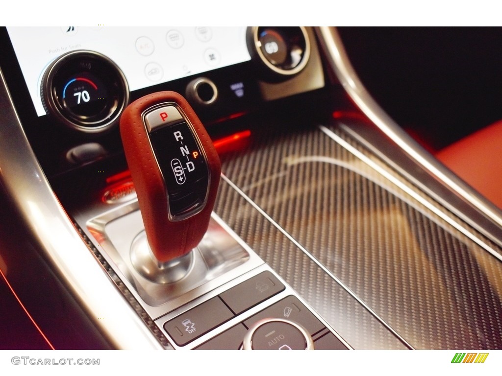 2021 Range Rover Sport SVR Carbon Edition - Santorini Black Metallic / Pimento/Ebony photo #15