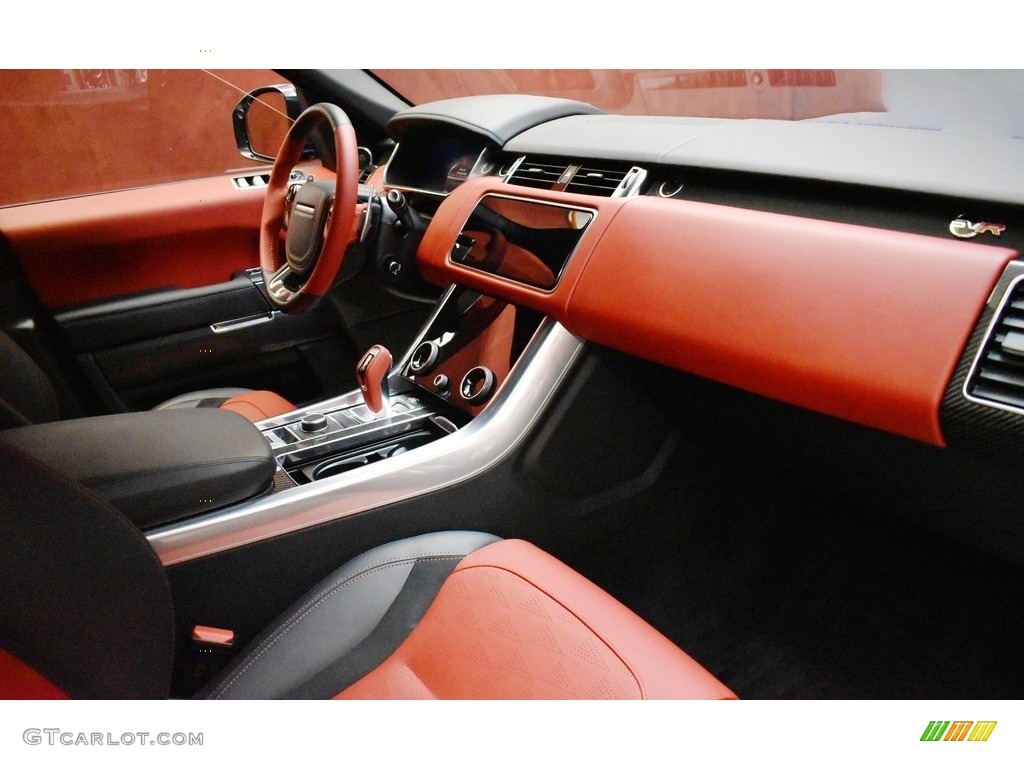 2021 Range Rover Sport SVR Carbon Edition - Santorini Black Metallic / Pimento/Ebony photo #16