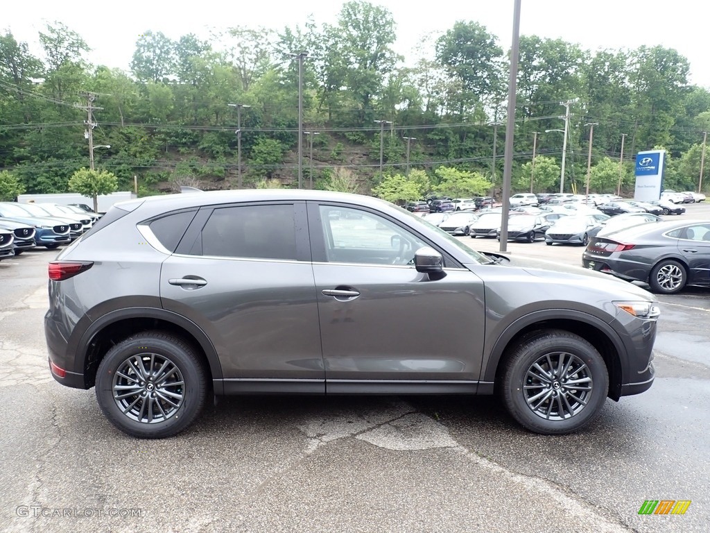 Machine Gray Metallic 2021 Mazda CX-5 Touring AWD Exterior Photo #142046632