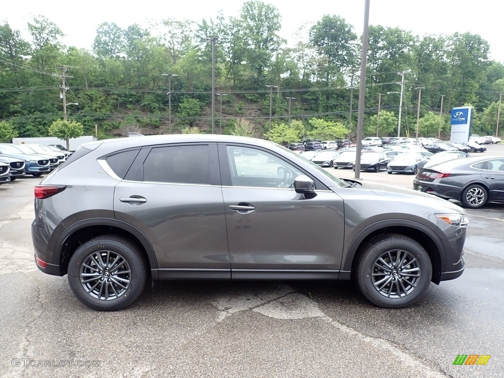 2021 CX-5 Touring AWD - Machine Gray Metallic / Black photo #1