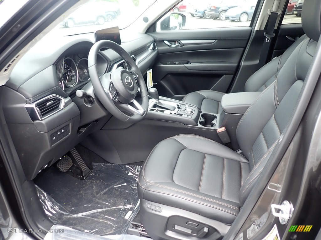 Black Interior 2021 Mazda CX-5 Touring AWD Photo #142046866