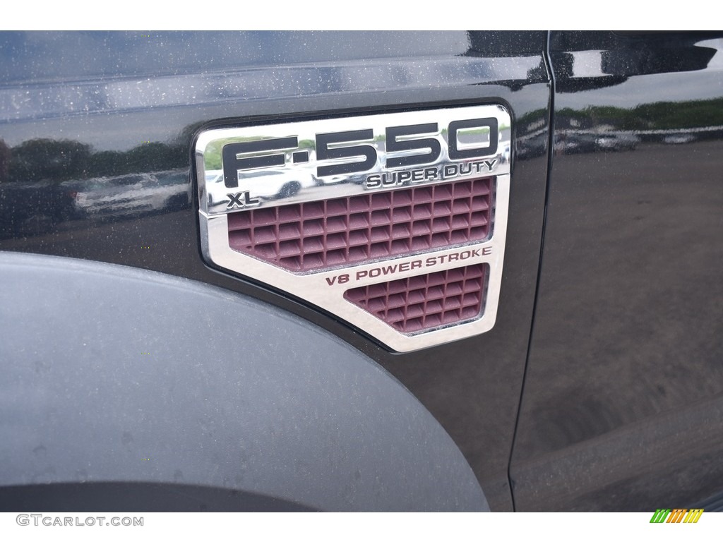 2008 Ford F550 Super Duty XL Regular Cab 4x4 Dump Truck Marks and Logos Photos