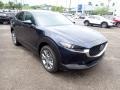 2021 Deep Crystal Blue Mica Mazda CX-30 Preferred AWD  photo #3