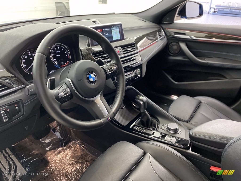Black Interior 2018 BMW X2 sDrive28i Photo #142047682