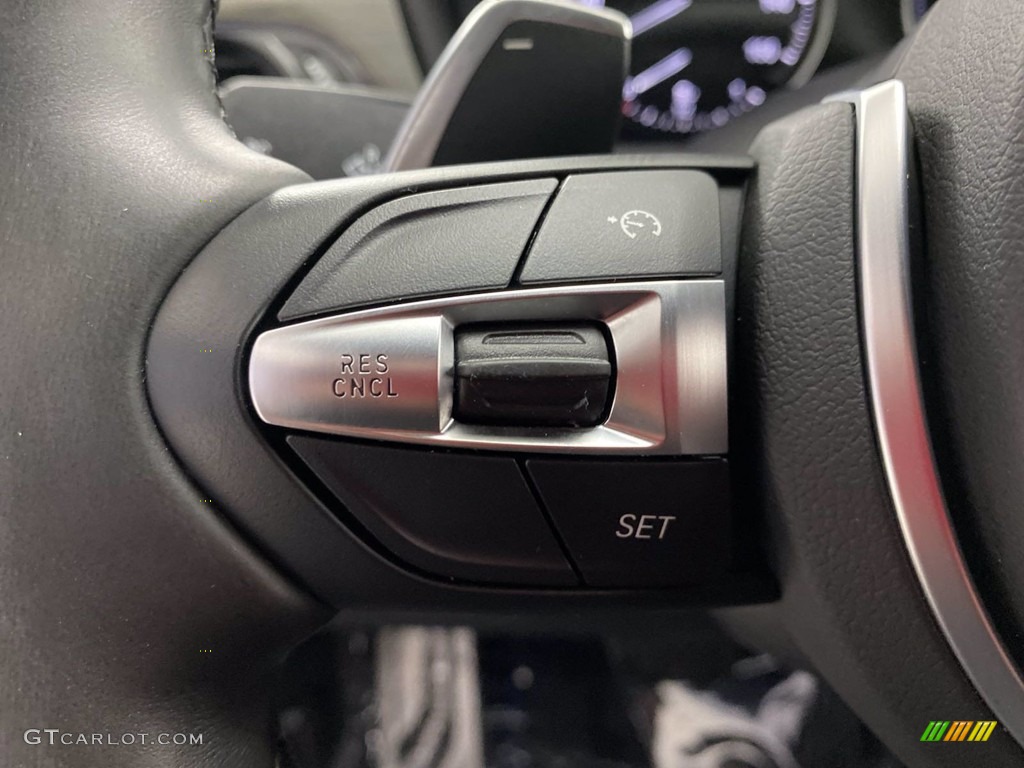 2018 BMW X2 sDrive28i Black Steering Wheel Photo #142047760