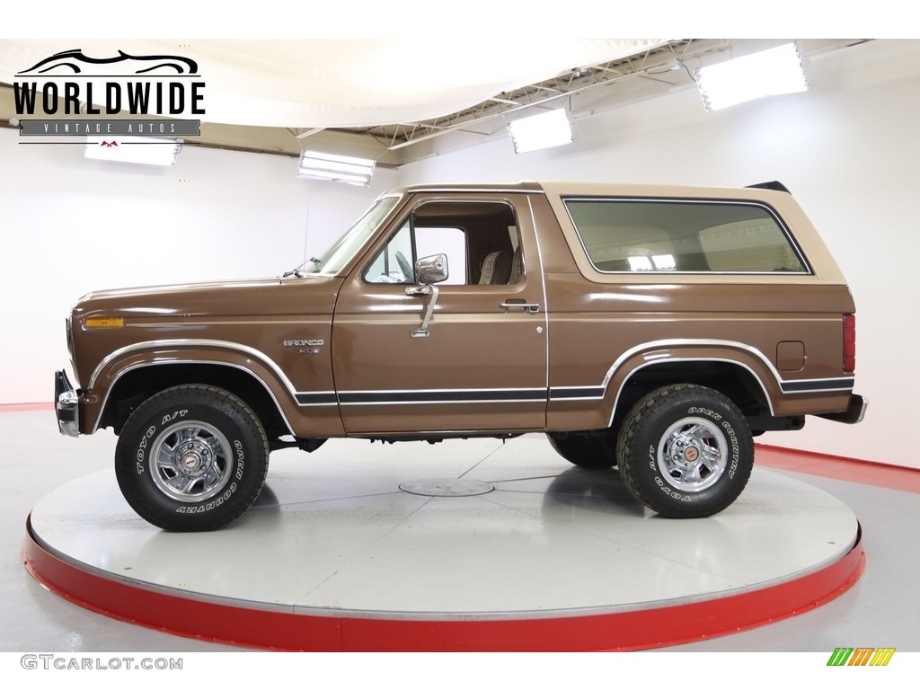Medium Desert Tan 1984 Ford Bronco XLT 4x4 Exterior Photo #142047787