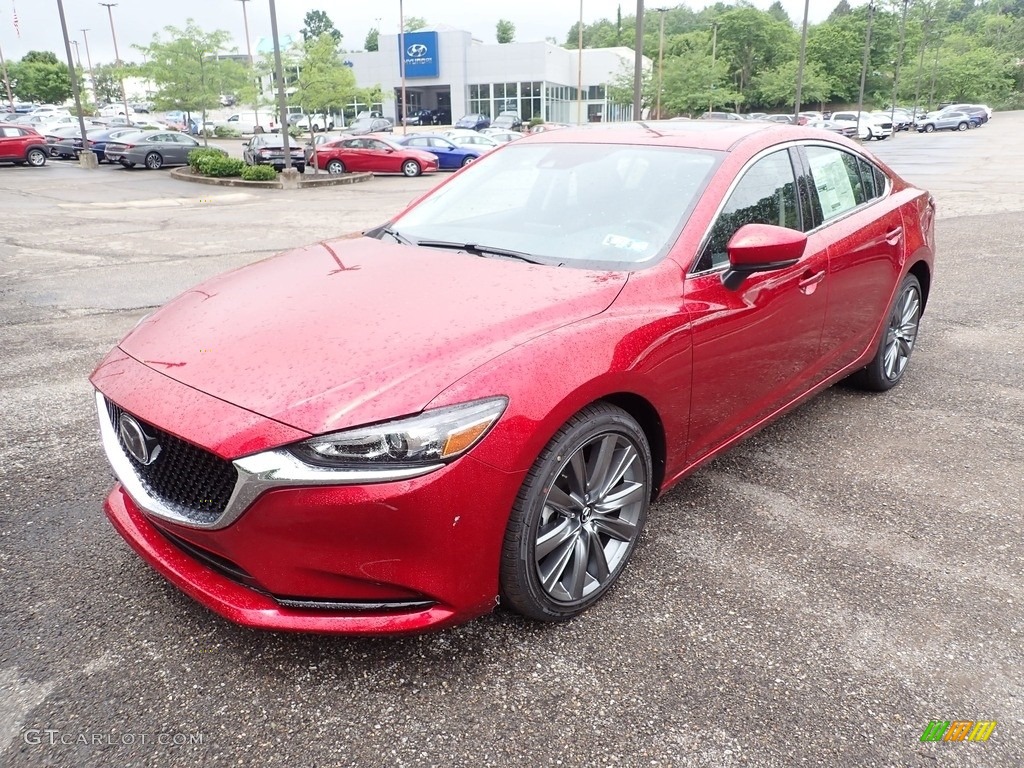 2021 Mazda6 Touring - Soul Red Crystal Metallic / Black photo #5