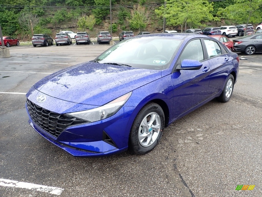 2021 Elantra SE - Intense Blue / Black photo #5