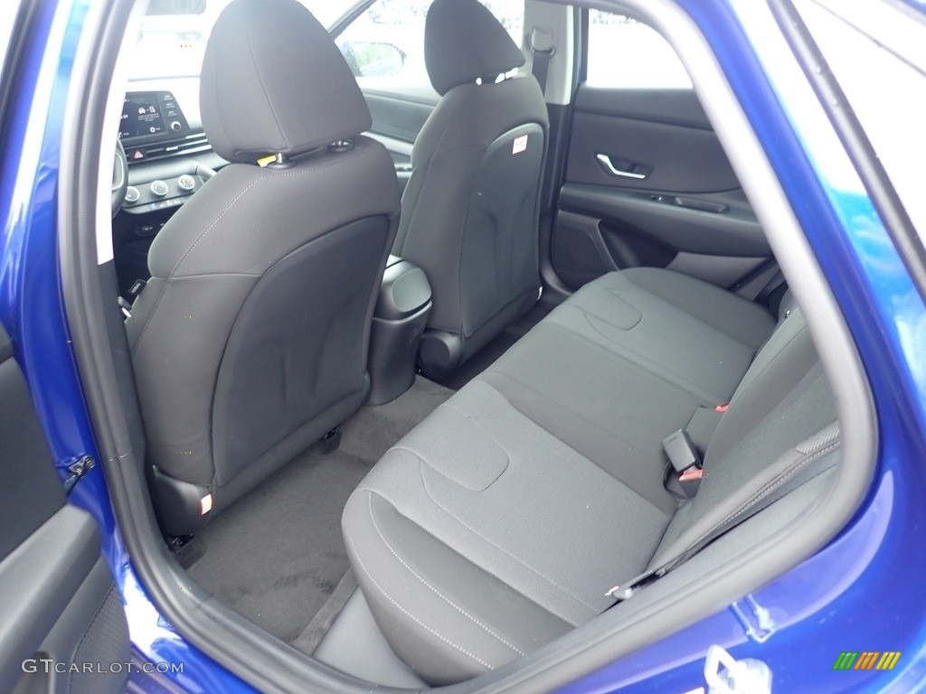 2021 Elantra SE - Intense Blue / Black photo #8
