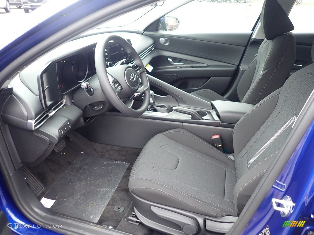 2021 Elantra SE - Intense Blue / Black photo #10
