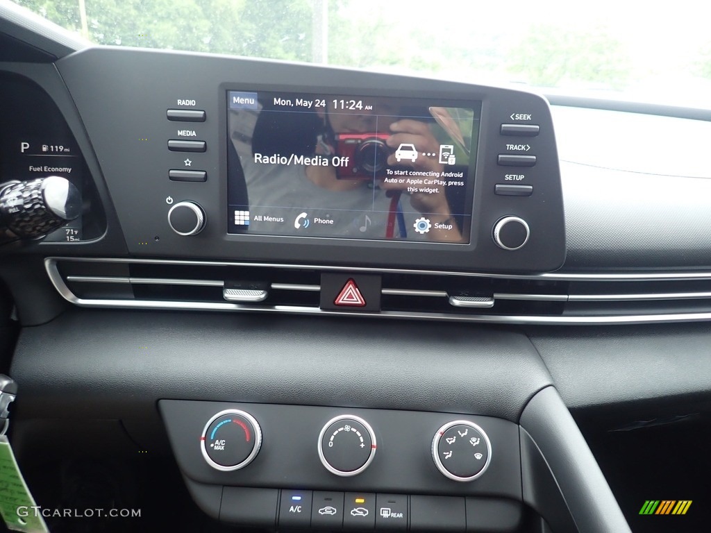 2021 Elantra SE - Intense Blue / Black photo #14
