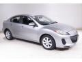 Liquid Silver Metallic 2013 Mazda MAZDA3 i SV 4 Door