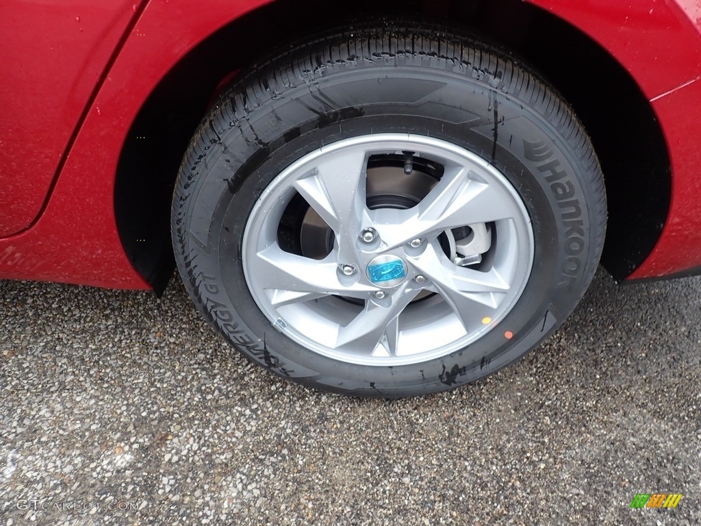 2021 Elantra SE - Scarlet Red Pearl / Black photo #7
