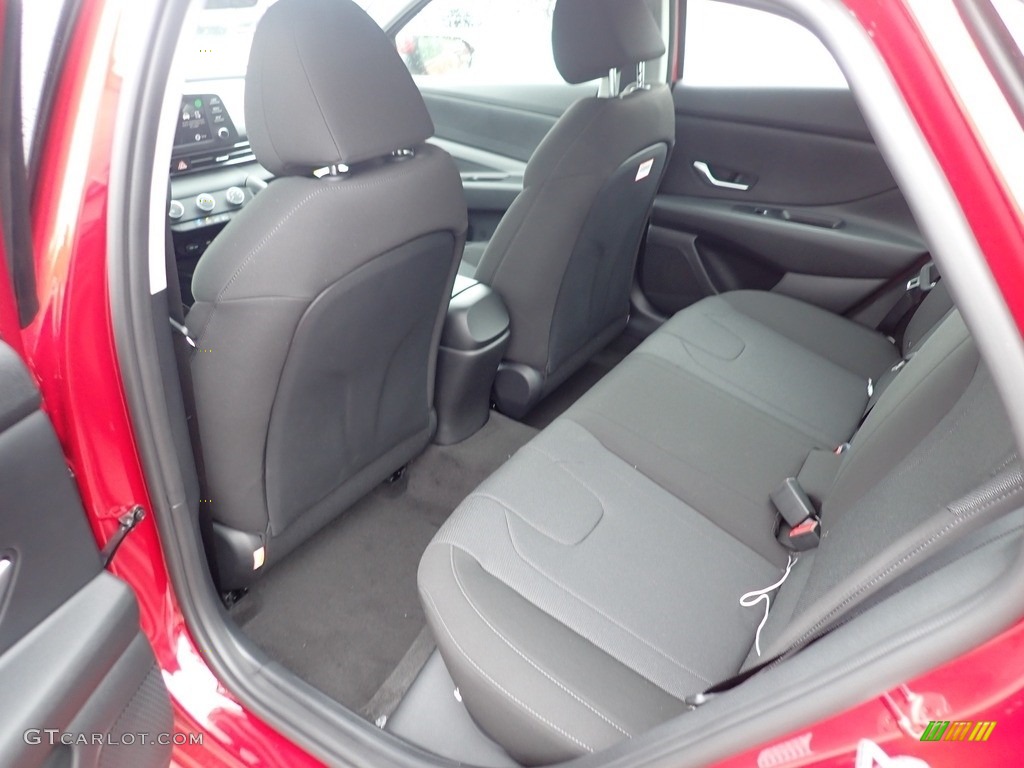 2021 Elantra SE - Scarlet Red Pearl / Black photo #8