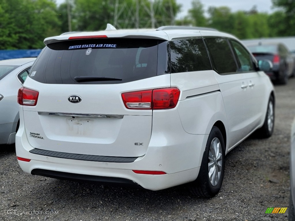 2017 Sedona EX - Clear White / Dark Graphite photo #4