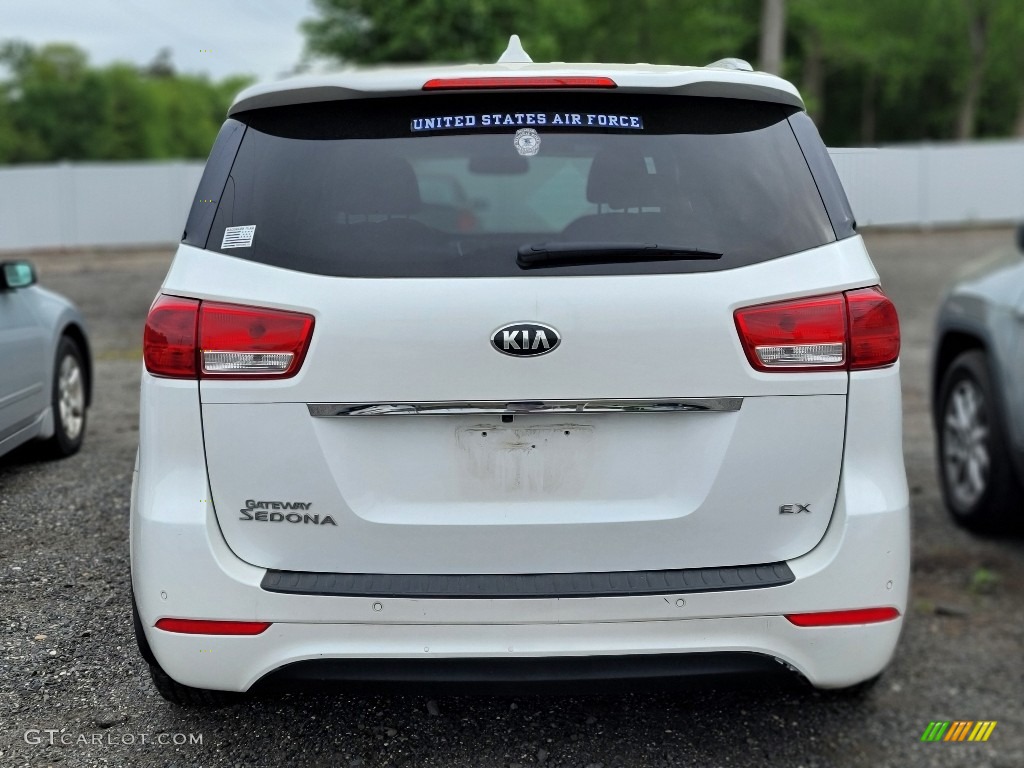 2017 Sedona EX - Clear White / Dark Graphite photo #5