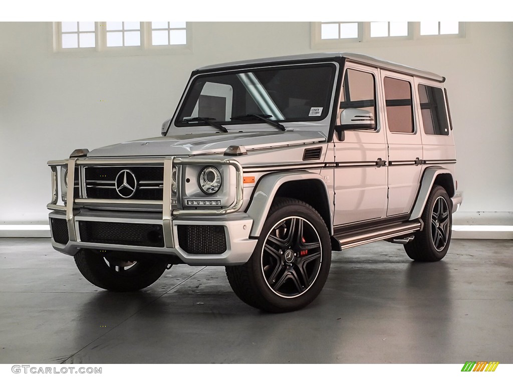 Iridium Silver Metallic 2018 Mercedes-Benz G 63 AMG Exterior Photo #142049299