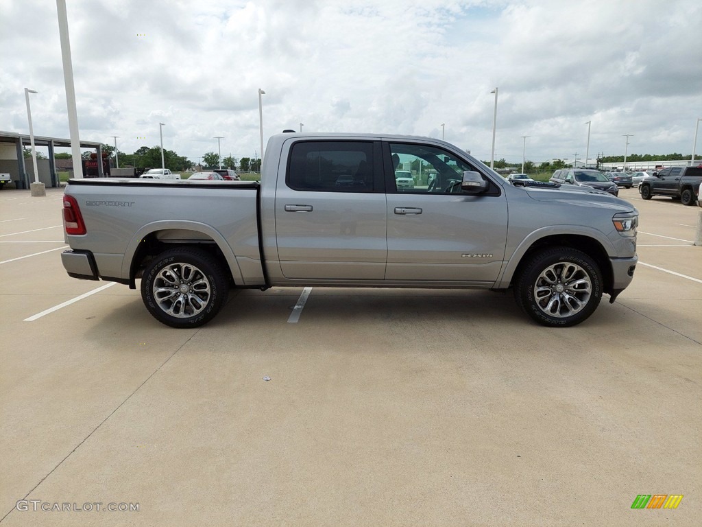 Billet Silver Metallic 2021 Ram 1500 Laramie Crew Cab 4x4 Exterior Photo #142049473