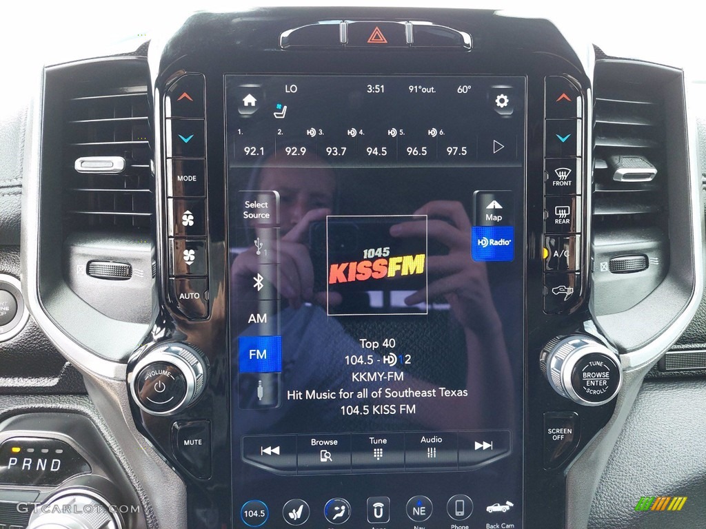2021 Ram 1500 Laramie Crew Cab 4x4 Controls Photo #142049620