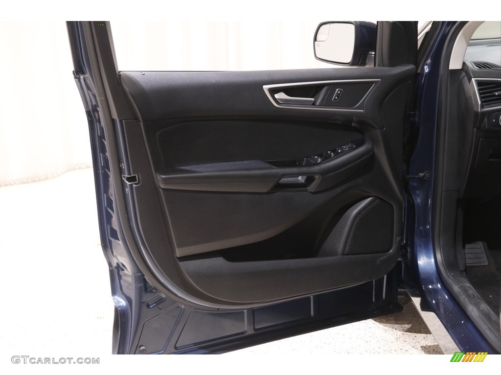 2017 Edge SEL AWD - Blue Jeans Metallic / Ebony photo #4