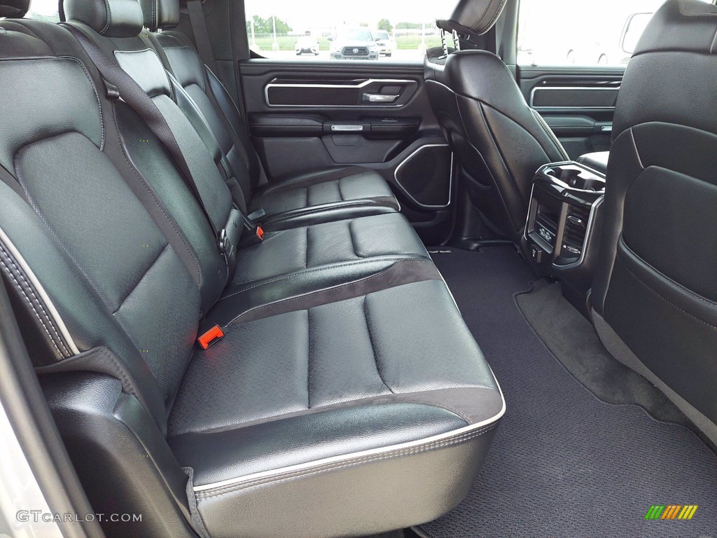 2021 Ram 1500 Laramie Crew Cab 4x4 Rear Seat Photo #142049782