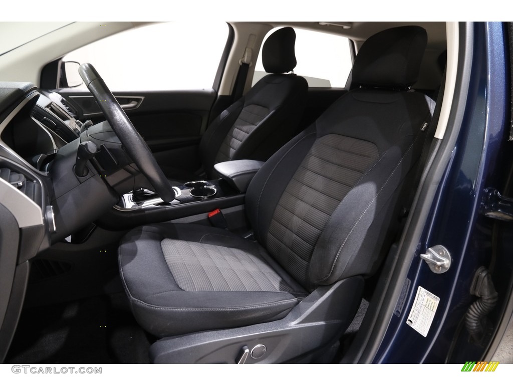 2017 Edge SEL AWD - Blue Jeans Metallic / Ebony photo #5