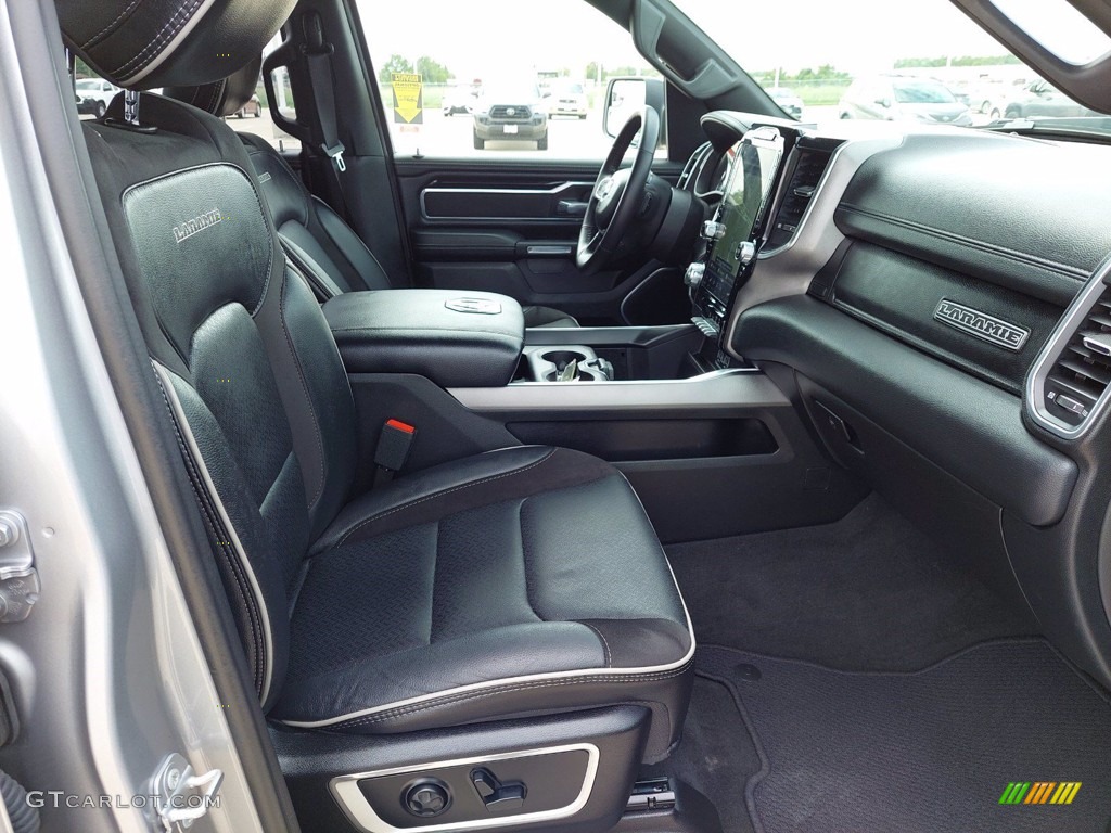2021 Ram 1500 Laramie Crew Cab 4x4 Front Seat Photo #142049815
