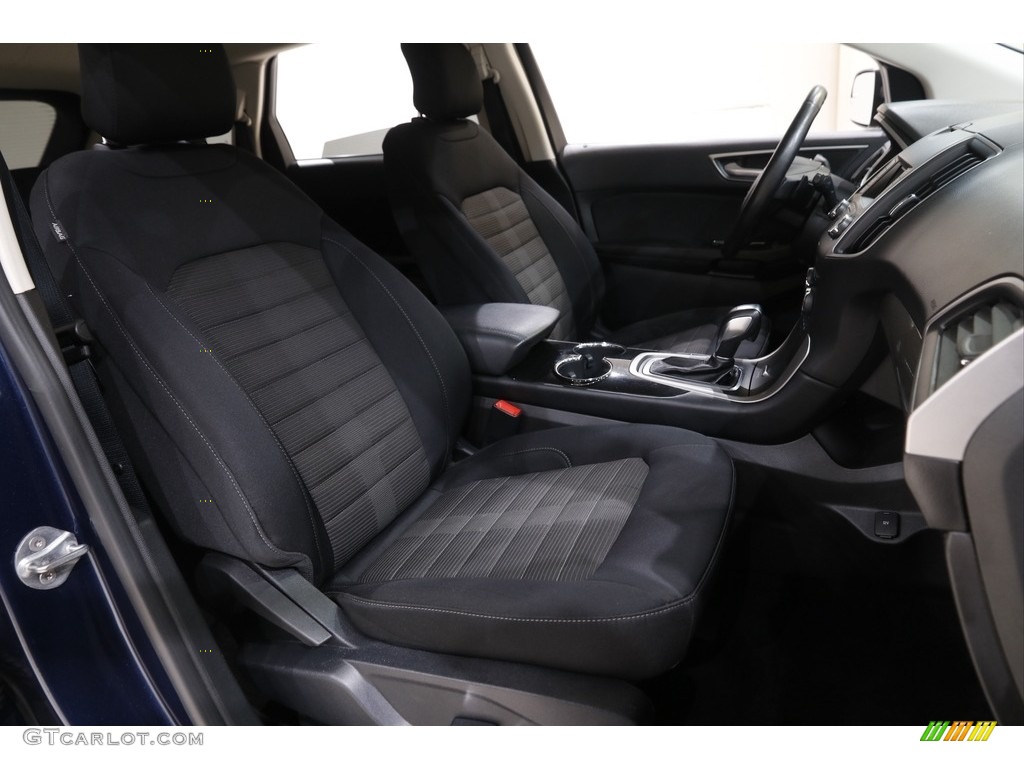 2017 Edge SEL AWD - Blue Jeans Metallic / Ebony photo #14