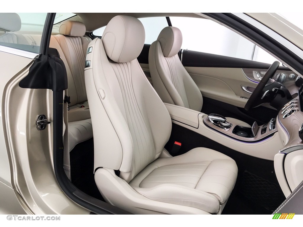 Macchiato Beige/Espresso Brown Interior 2018 Mercedes-Benz E 400 Coupe Photo #142049932
