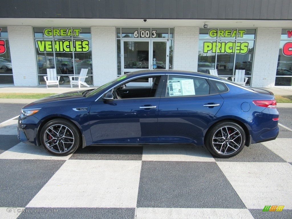 2019 Optima SX - Horizon Blue / Black photo #1