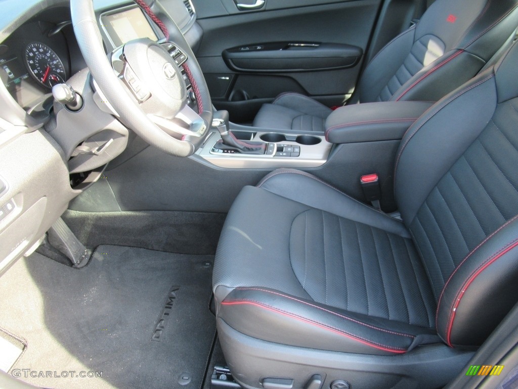 2019 Optima SX - Horizon Blue / Black photo #10