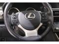 2016 Lexus IS Black Interior Steering Wheel Photo