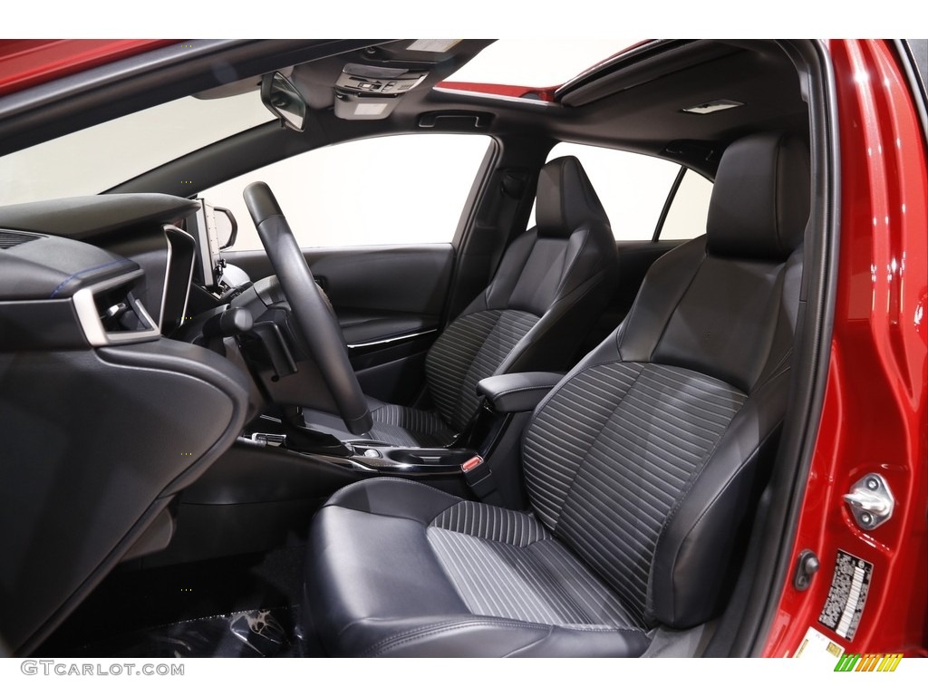 Black Interior 2020 Toyota Corolla XSE Photo #142051901