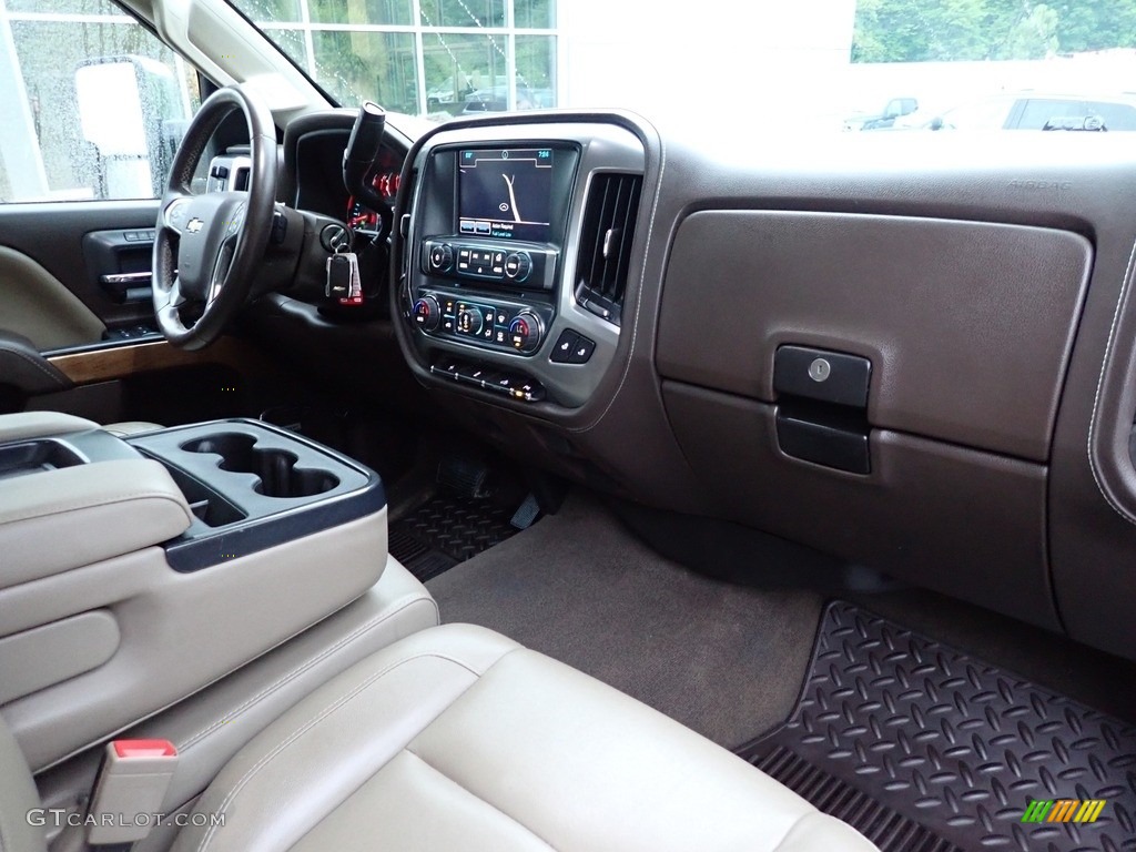 2016 Chevrolet Silverado 2500HD LTZ Double Cab 4x4 Cocoa/Dune Dashboard Photo #142052981